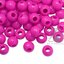 ลูกปัดสีสด ทรงกลม 14มม. รูกว้าง (100 กรัม) SKU-05522
