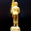 พระสีวลีที่ระลึกนมัสการรอยพระพุทธบาทเขาคิชกูฎจ.จันทบุรีปี2557เนื้อกะไหล่ทอง