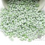 ลูกปัดพลาสติก 6มม. ลายเม็ดถั่ว โทนมุก (450 กรัม) SKU-16370
