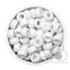 ลูกปัดกิโล ตราจระเข้ กระดูกงู 8มม. สีสด (100 กรัม) SKU-05478