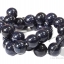 หิน ทรายเงิน (bluesand stone) 12มม. (32 เม็ด) SKU-01358