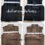 เสื้อกั๊กดำ มีแถบสะท้อนแสงสีเทา (ไม่รวมเครื่องหมาย)