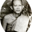 รูปหล่อหลวงปู่ครีพวัดอุทยานนทีอ.เมืองจ.ชลบุรีเนื้อทองแดงรมดำ