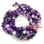 หิน Purple Agate 6มม. (60 เม็ด) SKU-01259