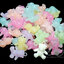 จี้อะคริลิค 22มม. ลายหมีนั่ง คละสีเยลลี่หวาน (10 กรัม) SKU-15875