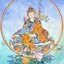 เหรียญองค์คุรุปัทมะสมภพท่านกูรูรินโปเช(Guru Rinpoche)ท่านเจ้าคุณโพธิ์แจ้งวัดโพธิ์แมนคุณารามจ.กรุงเทพฯเนื้อทองแดง