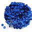 เลื่อมจาน สังกะสี 8มม. สีน้ำเงิน (100 กรัม) SKU-15195