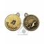 จี้เหล็ก 18มม. ราศี สีสนิม (1 ชิ้น) SKU-13196