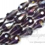คริสตัลโมดาห์ 10*16มม. สีม่วงเข้ม (40 เม็ด) SKU-02720