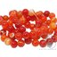 หิน orange agate 10มม. (38 เม็ด) SKU-01248