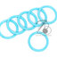 ห่วงพลาสติกโบ๋ 48มม. สีสด (450 กรัม) SKU-13149