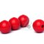 ลูกปัดลูกชิ้น 22มม. สีสด (50 ชิ้น) SKU-09198