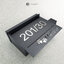 ตู้จดหมาย รุ่นคลาสสิกเปิดบน อักษรนูน มีกระถางข้าง ขนาด 30x25 cm