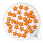 ลูกปัดอะคริลิค 10มม. ลายดาว สีสด (500 กรัม) SKU-16442