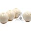 ลูกปัดลูกชิ้น 22มม. สีสด (50 ชิ้น) SKU-09198