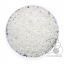 ลูกปัดเม็ดทราย 6/0 โทนมุก สีขาว (100 กรัม) SKU-03849