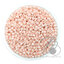 OK Brand ลูกปัดเม็ดทราย 8/0 โทนมุกด้าน สีเนื้อ (450 กรัม) SKU-14798