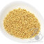 ลูกปัดพลาสติก ทรงกลม สีทองอ่อน (10 กรัม) SKU-17247