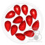 จี้หยดน้ำ 23มม. สีใส (100 กรัม) SKU-17313