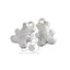 ลูกปัดโรเดียม 201 17มม. ลายจี้หมี สีเงิน (10 กรัม) SKU-16522