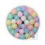 ลูกปัดกิโล ตราจระเข้ 8มม. สีหวานใหม่ (1 กิโลกรัม) SKU-11326