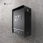 ตู้จดหมายรุ่น เปิดหน้า อักษรนูน ขนาดเล็ก 20x30cm