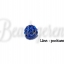 ลูกปัดฝังเพชร 8มม. สีน้ำเงิน (1 ชิ้น) SKU-01603
