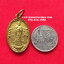 เหรียญพระโพธิสัตว์เจ้าแม่กวนอิมที่ระลึกงานเก็บศพไร้ญาติครั้งที่8จ.ชลบุรีปี2543เนื้อกะไหล่ทอง