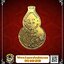 เหรียญพระโพธิสัตว์เจ้าแม่กวนอิมหลวงพ่อคูณปริสุทโธวัดบ้านไร่จ.นครราชสีมาปลุกเสกปีพ.ศ.2536เนื้อกะไหล่ทอง