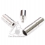 ตะขอเสียบ 5*17มม. รูกว้าง3.5มม. สีเงิน (1 ชุด) SKU-01095