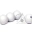 ลูกปัดลูกชิ้น 22มม. สีสด (50 ชิ้น) SKU-09198