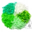 หนังยางรัดผม 3.5มม. สีผสม 12 เส้นใหญ่ (1 กิโลกรัม) SKU-05350