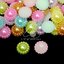 มุกครึ่งซีก ลายดอกไม้ คละสี (15 กรัม) SKU-10853