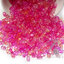 ลูกปัดพลาสติก 6มม. ลายเม็ดถั่ว โทนมุก (450 กรัม) SKU-16370